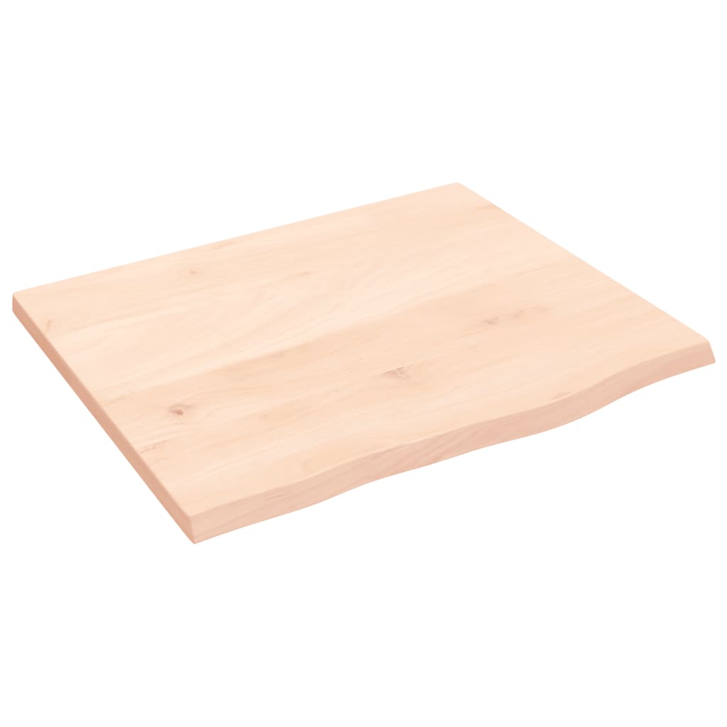 Étagère murale 60x50x2 cm bois de chêne massif non traité