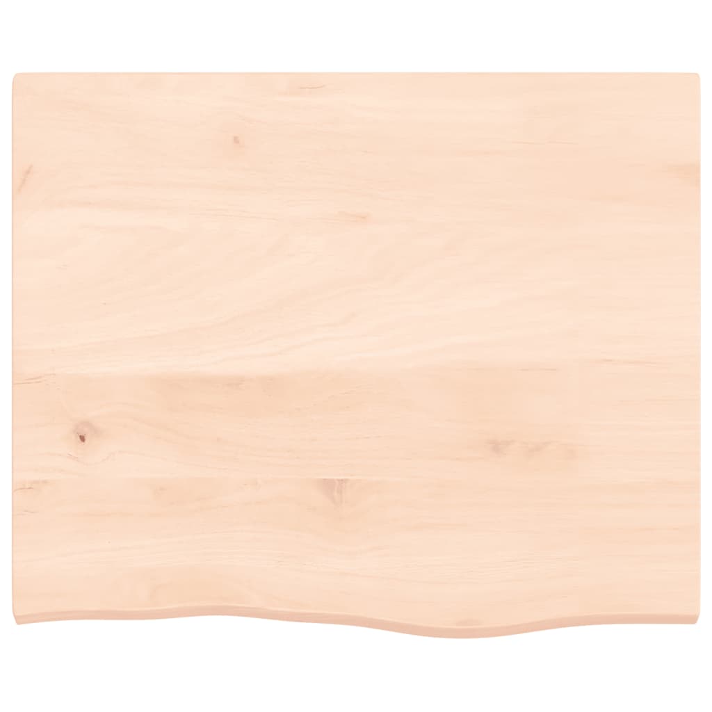 Étagère murale 60x50x2 cm bois de chêne massif non traité