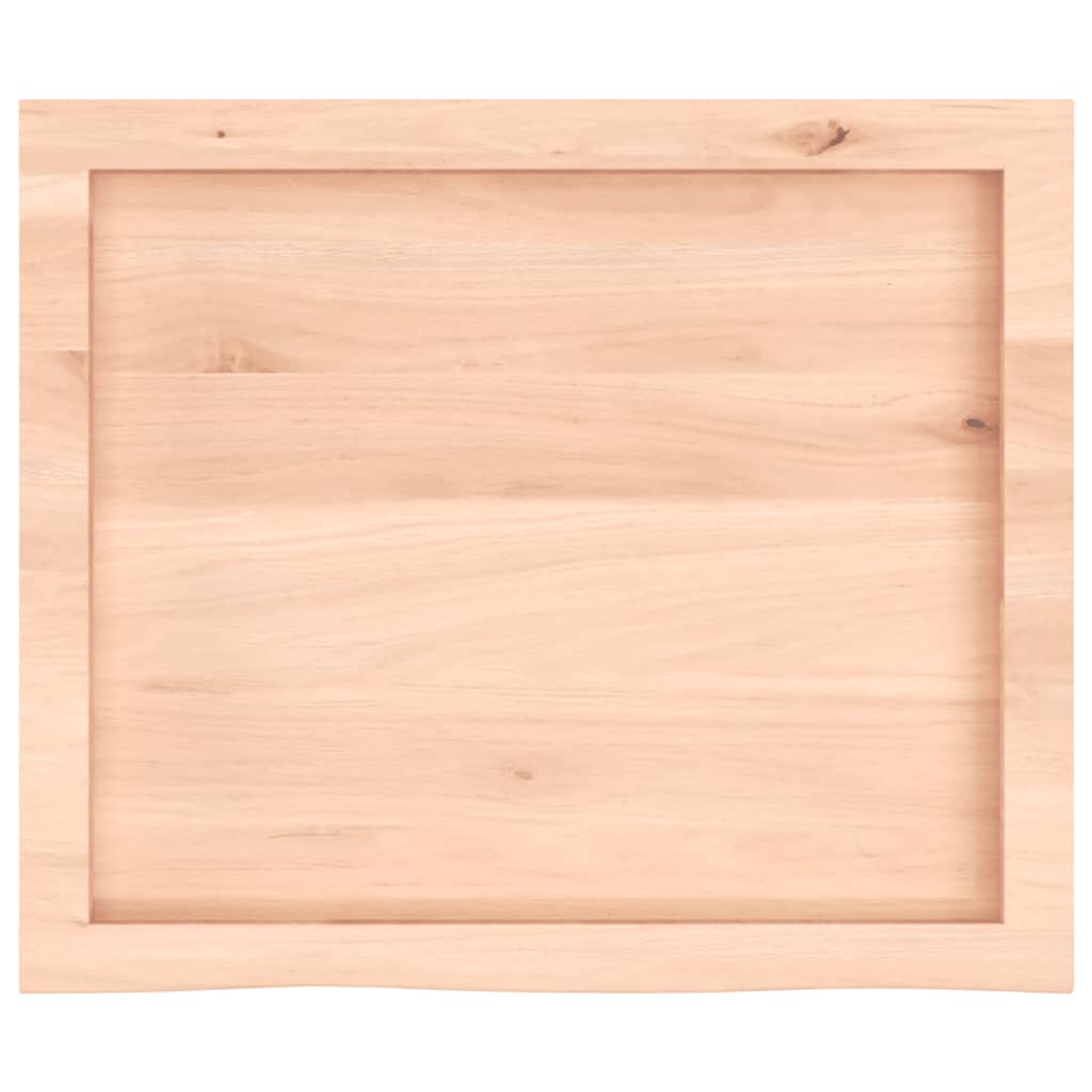 Étagère murale 60x50x(2-6) cm bois de chêne massif non traité