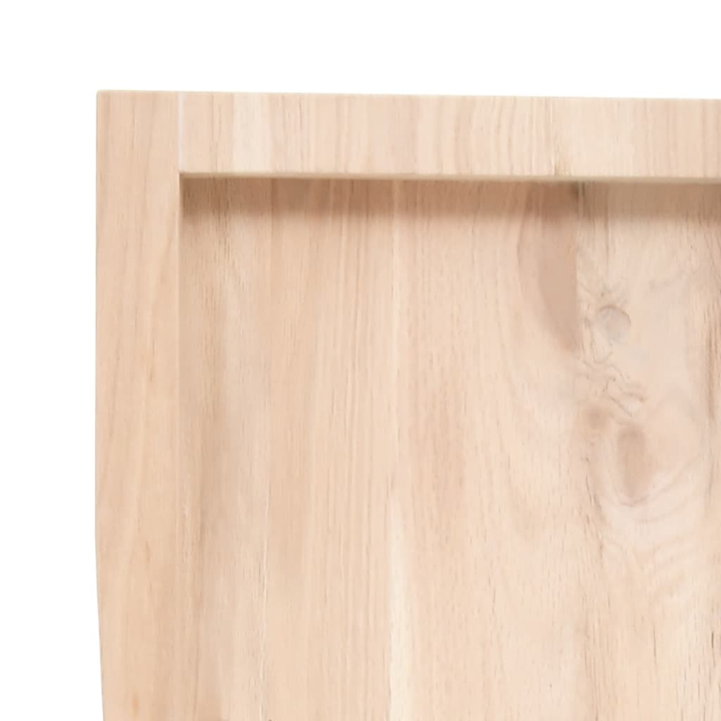 Étagère murale 60x50x(2-6) cm bois de chêne massif non traité