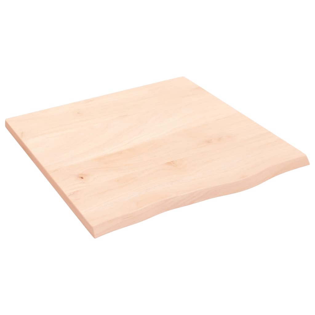 Étagère murale 60x60x2 cm bois de chêne massif non traité