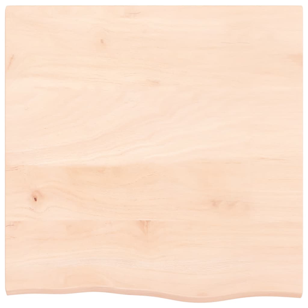 Étagère murale 60x60x2 cm bois de chêne massif non traité