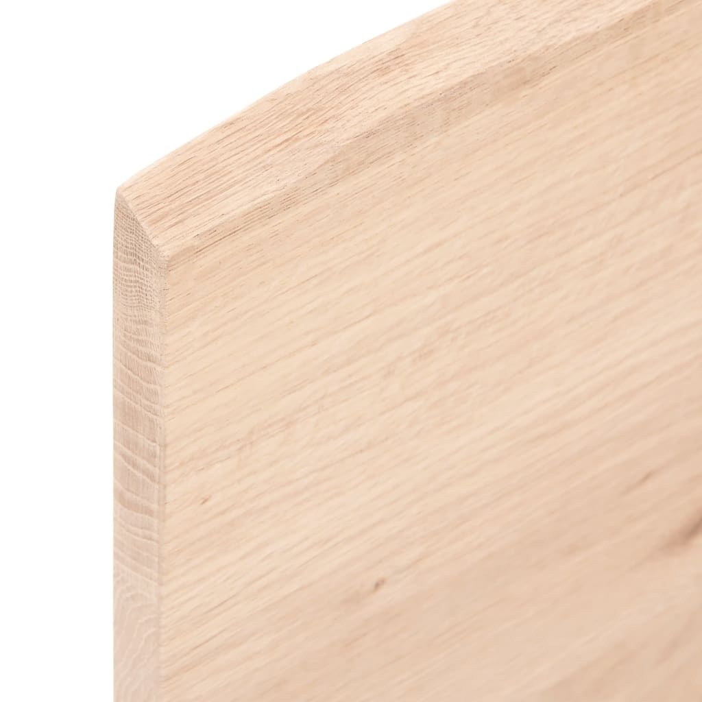 Étagère murale 80x50x2 cm bois de chêne massif non traité