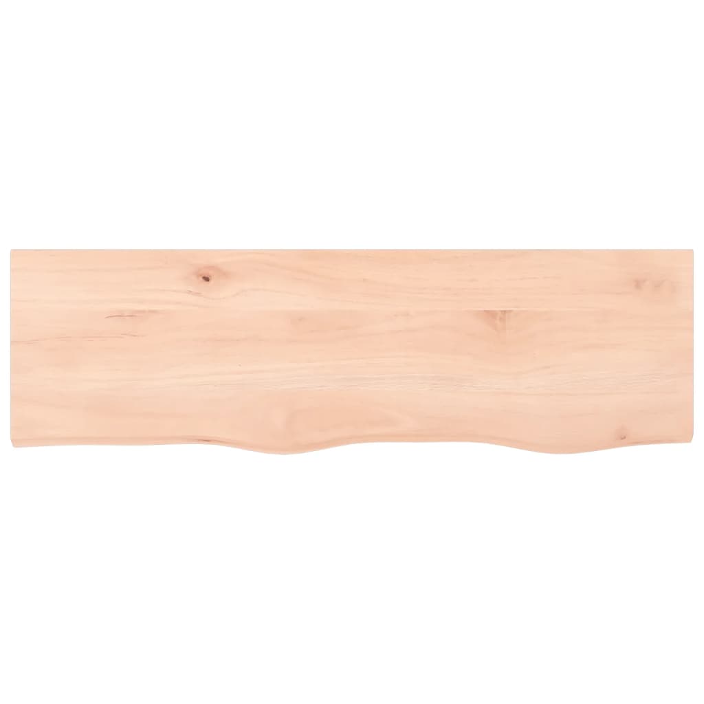 Étagère murale 100x30x2 cm bois de chêne massif non traité