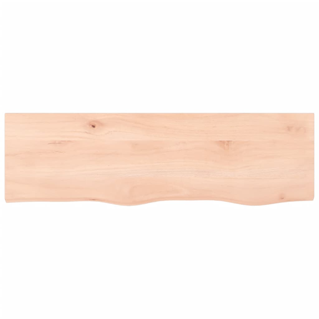 Étagère murale 100x30x(2-4) cm bois de chêne massif non traité