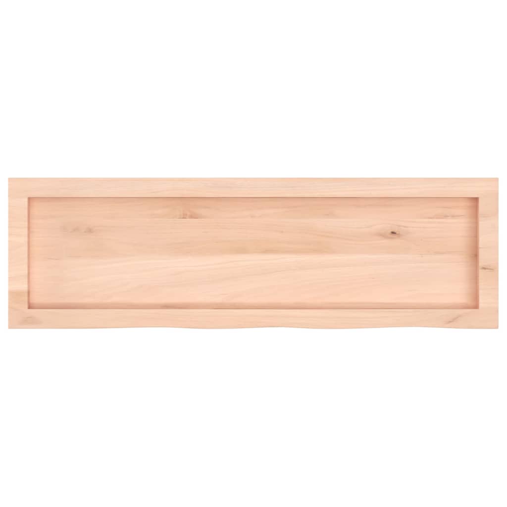 Étagère murale 100x30x(2-4) cm bois de chêne massif non traité