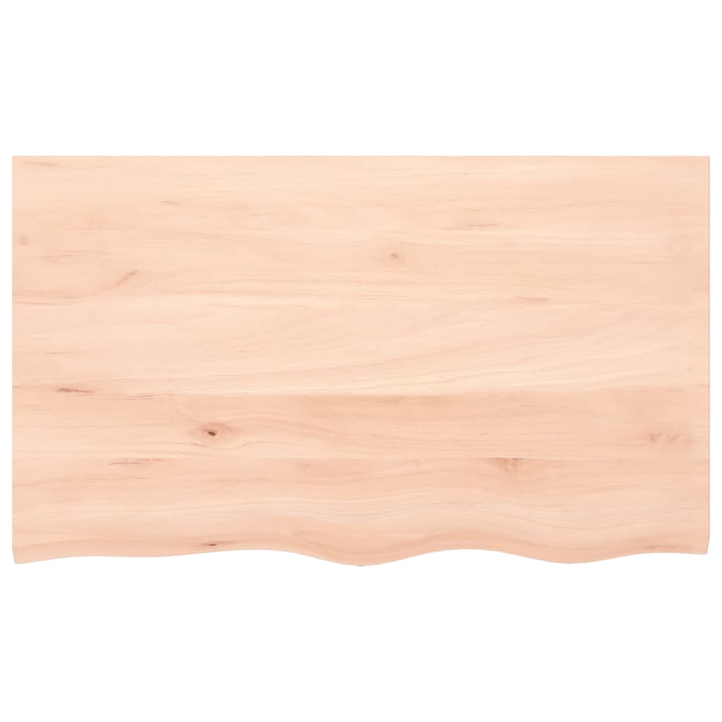 Étagère murale 100x60x2 cm bois de chêne massif non traité