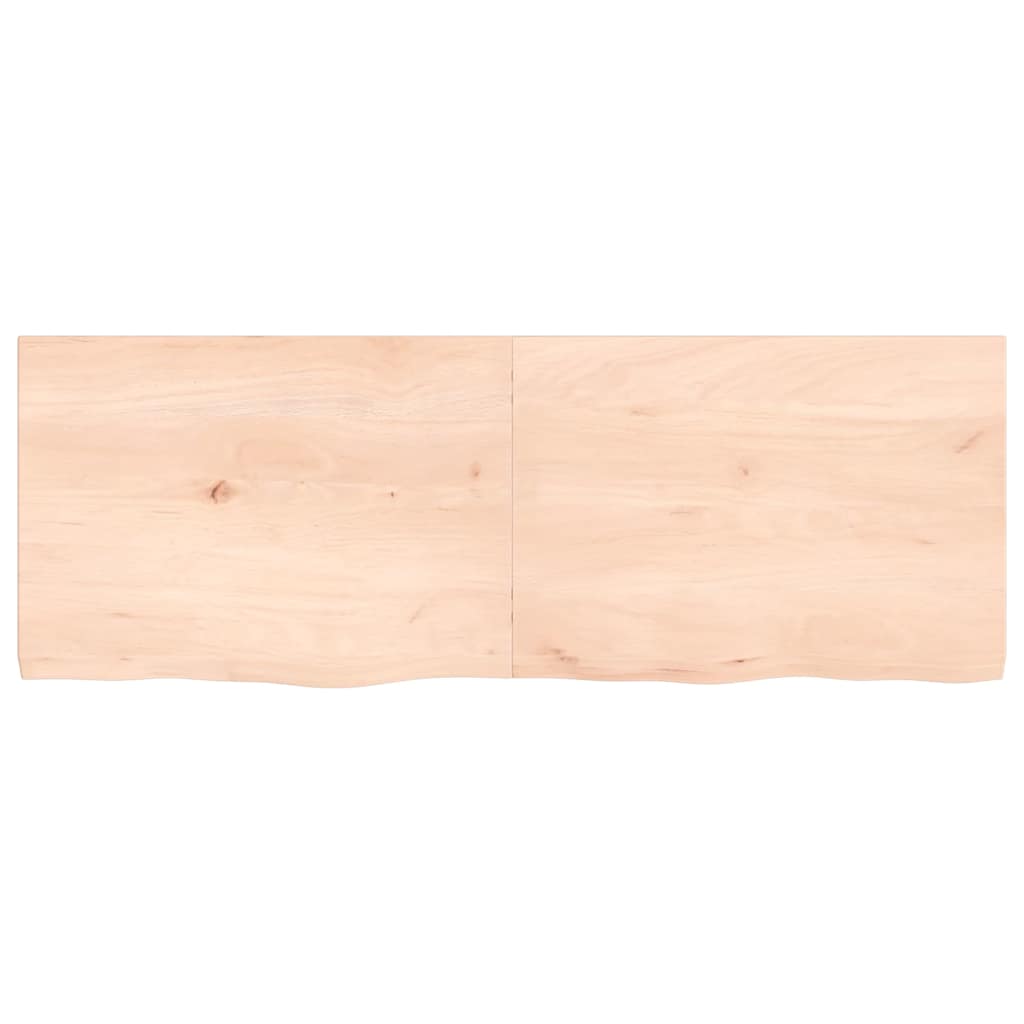 Étagère murale 140x50x(2-4) cm bois de chêne massif non traité