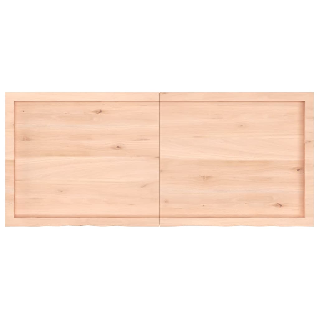Étagère murale 140x60x(2-6) cm bois de chêne massif non traité