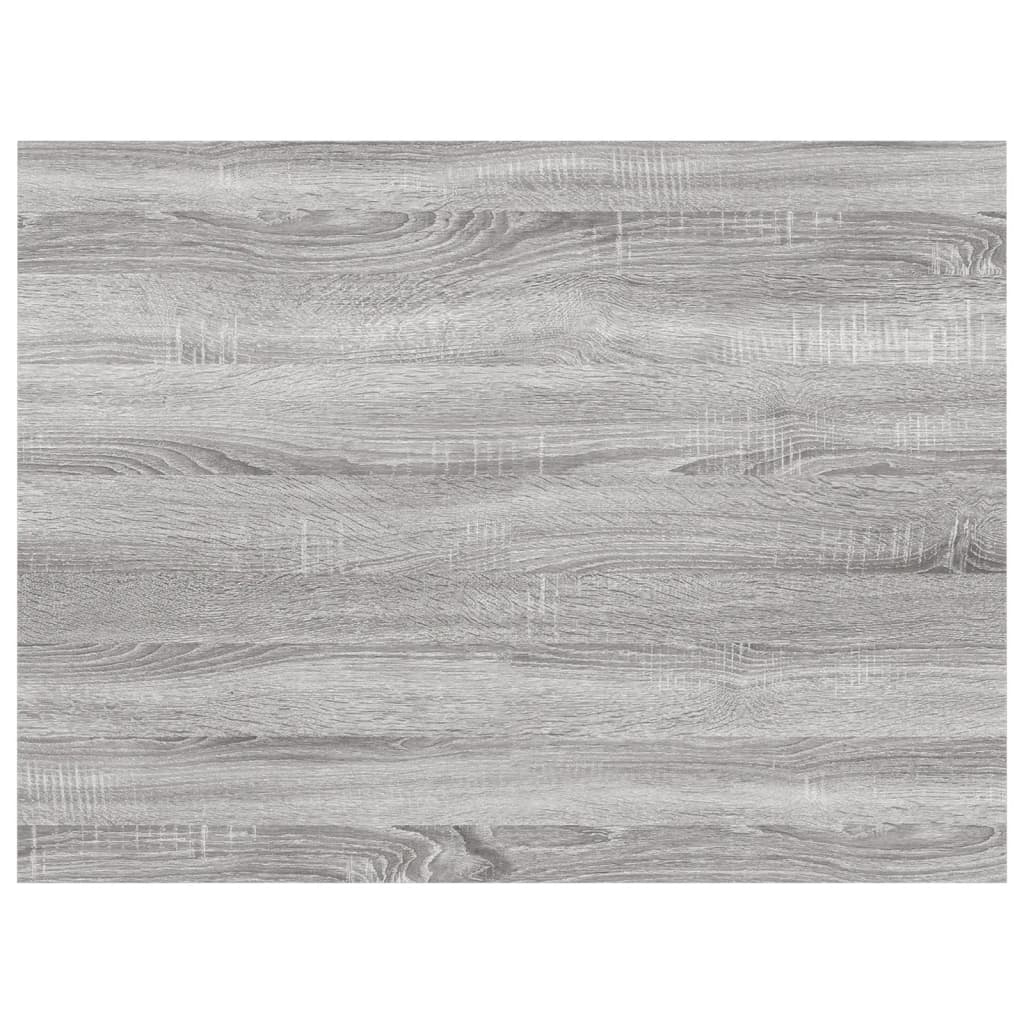 Étagères murales 4 pcs sonoma gris 40x30x1,5 cm bois ingénierie