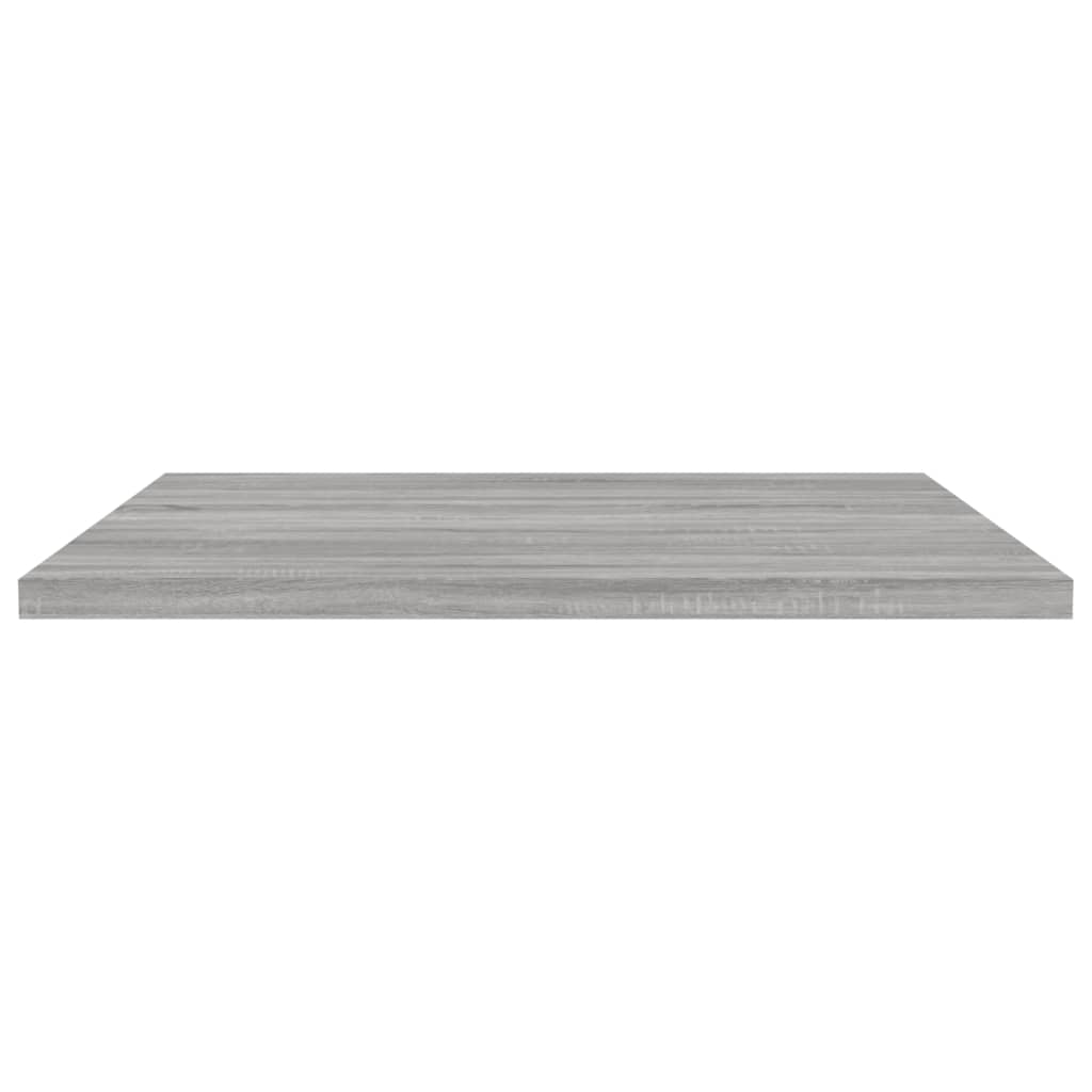 Étagères murales 4 pcs sonoma gris 40x50x1,5 cm bois ingénierie
