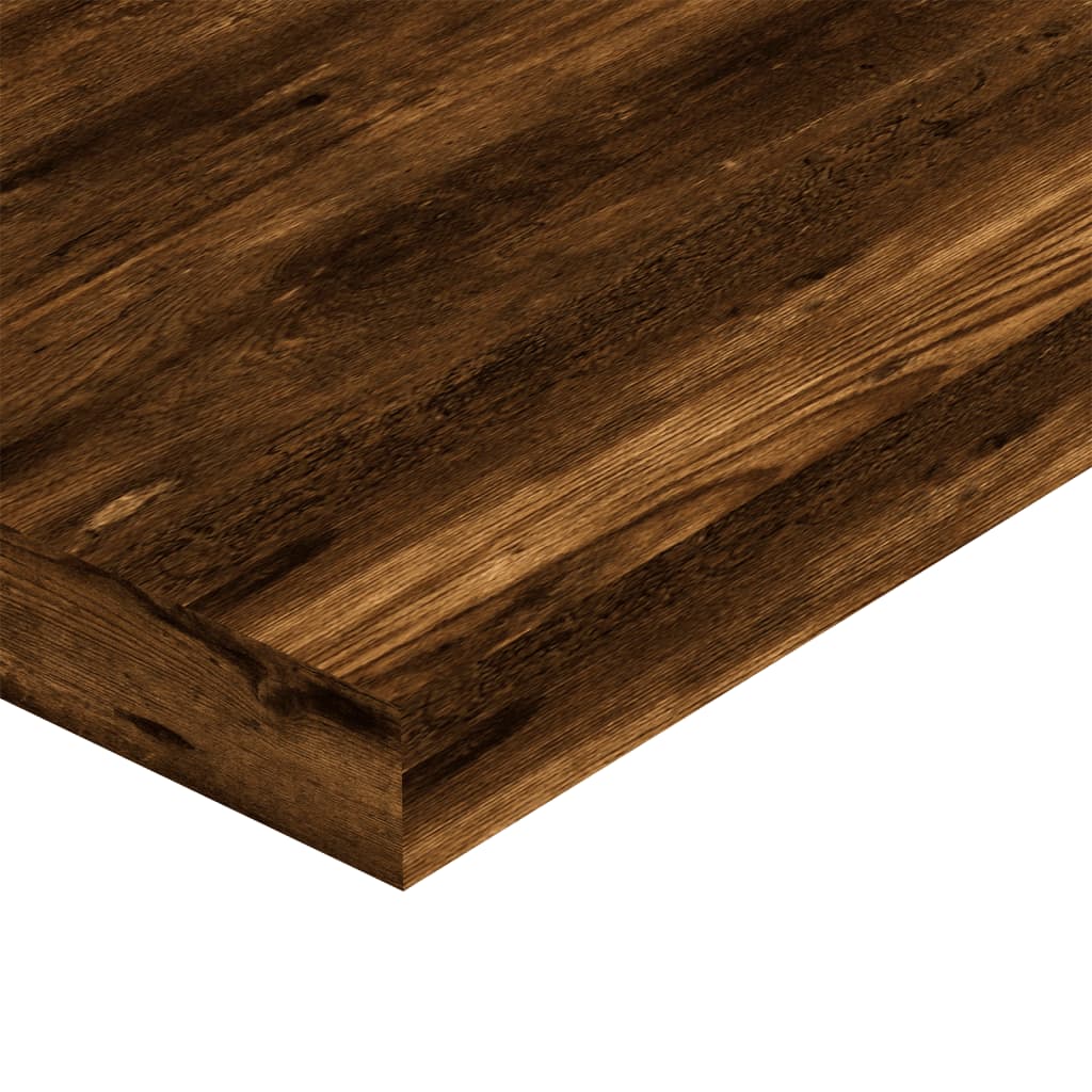 Étagères murales 4 pcs chêne fumé 60x10x1,5cm bois d'ingénierie