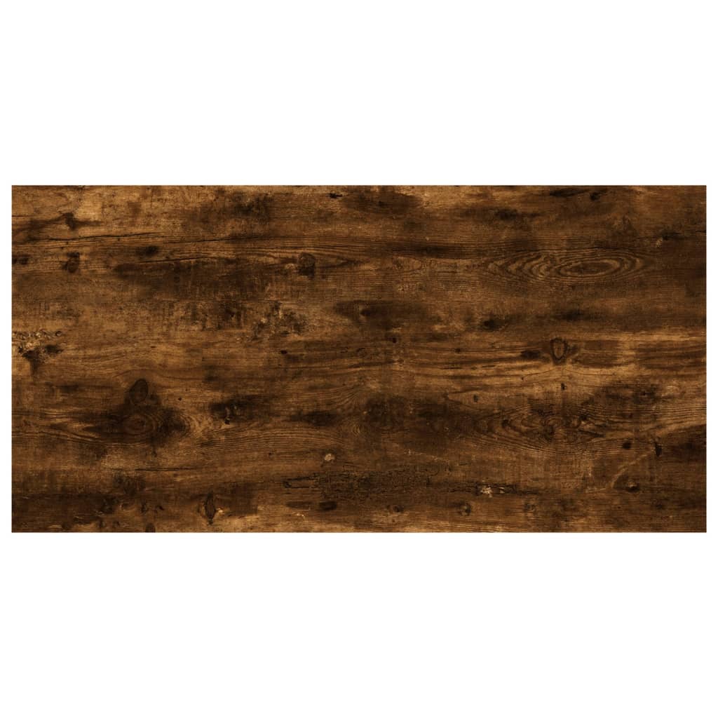 Étagères murales 4 pcs chêne fumé 60x20x1,5cm bois d'ingénierie