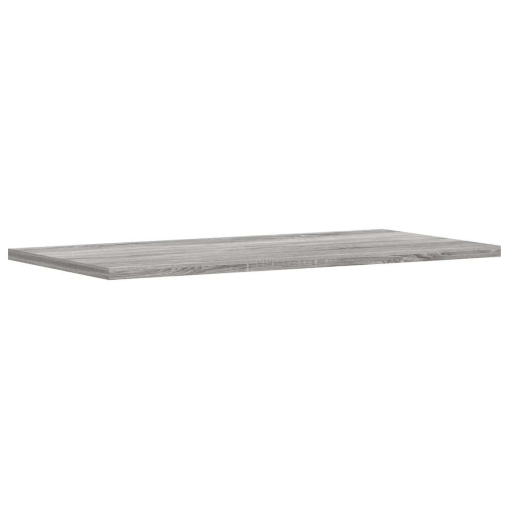 Étagères murales 4 pcs sonoma gris 60x20x1,5 cm bois ingénierie
