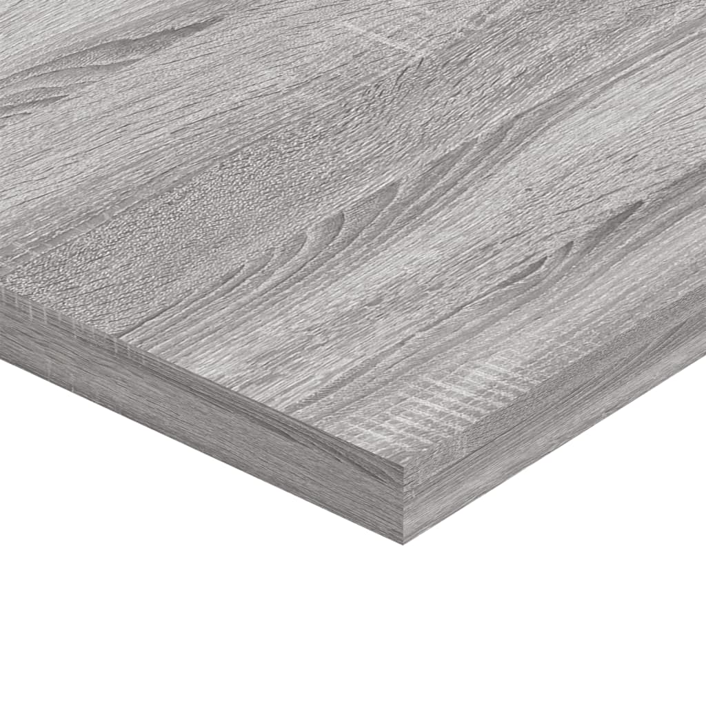 Étagères murales 4 pcs sonoma gris 60x30x1,5 cm bois ingénierie