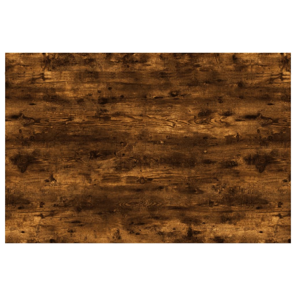 Étagères murales 4 pcs chêne fumé 60x40x1,5cm bois d'ingénierie