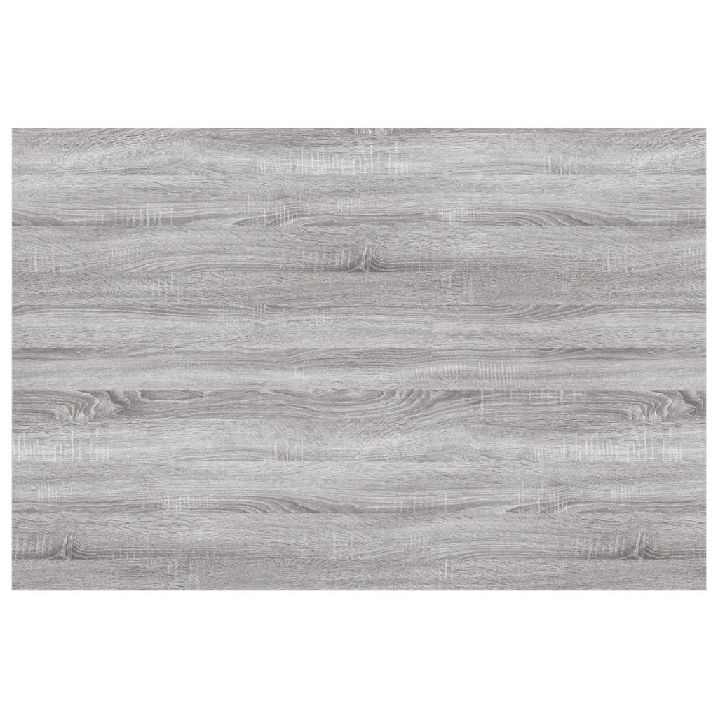 Étagères murales 4 pcs sonoma gris 60x40x1,5 cm bois ingénierie