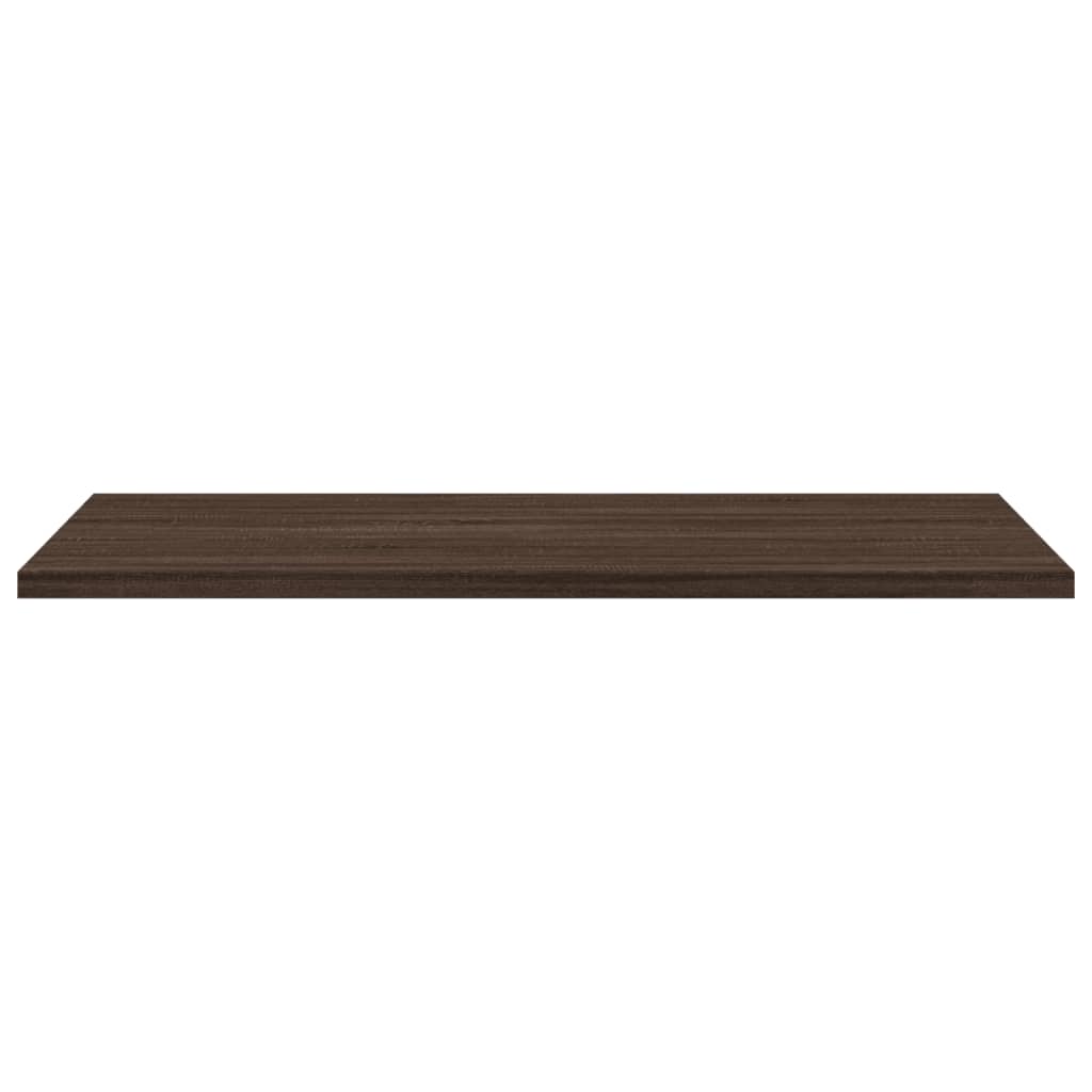 Étagères murales 4 pcs chêne marron 60x40x1,5cm bois ingénierie