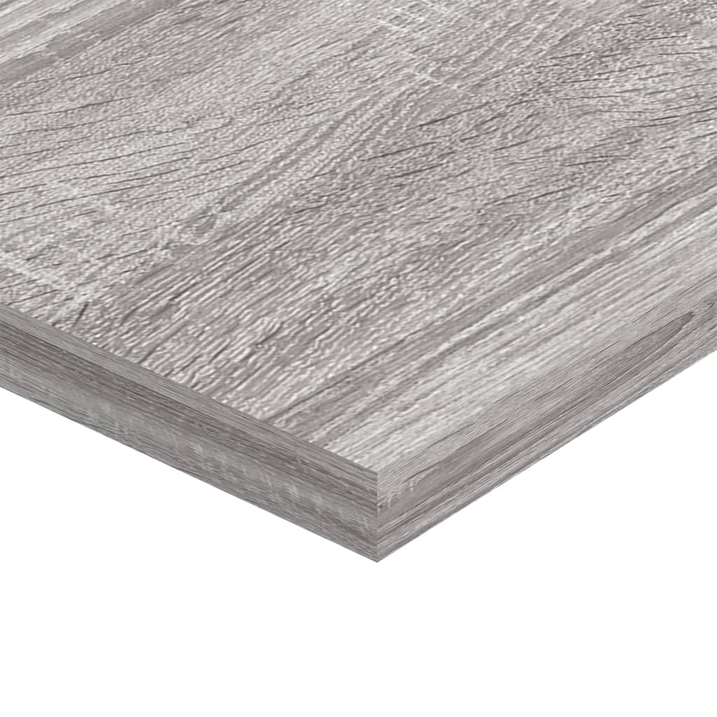 Étagères murales 4 pcs sonoma gris 80x20x1,5 cm bois ingénierie