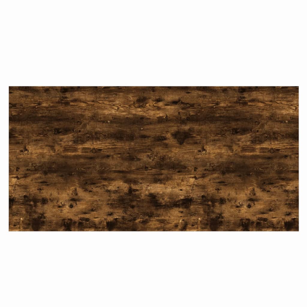 Étagères murales 4 pcs chêne fumé 80x40x1,5cm bois d'ingénierie