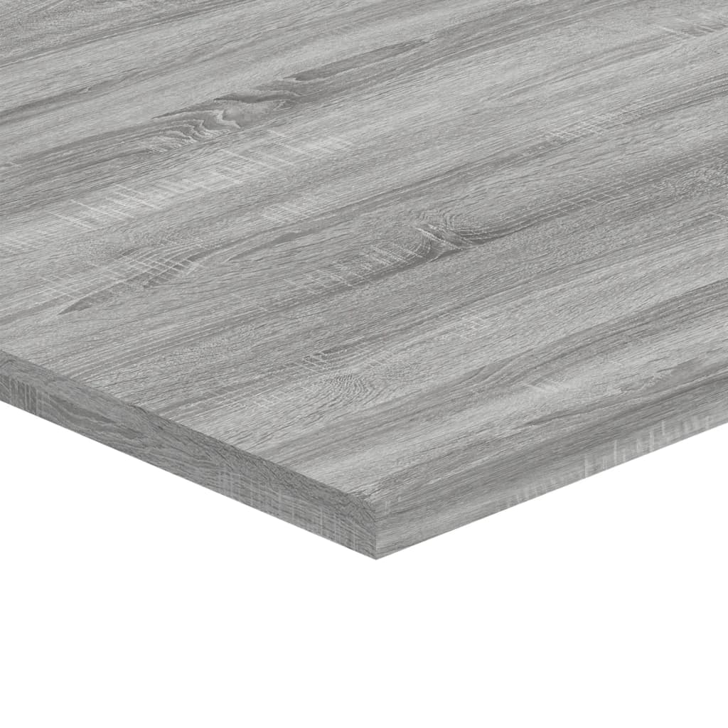 Étagères murales 4 pcs sonoma gris 80x40x1,5 cm bois ingénierie