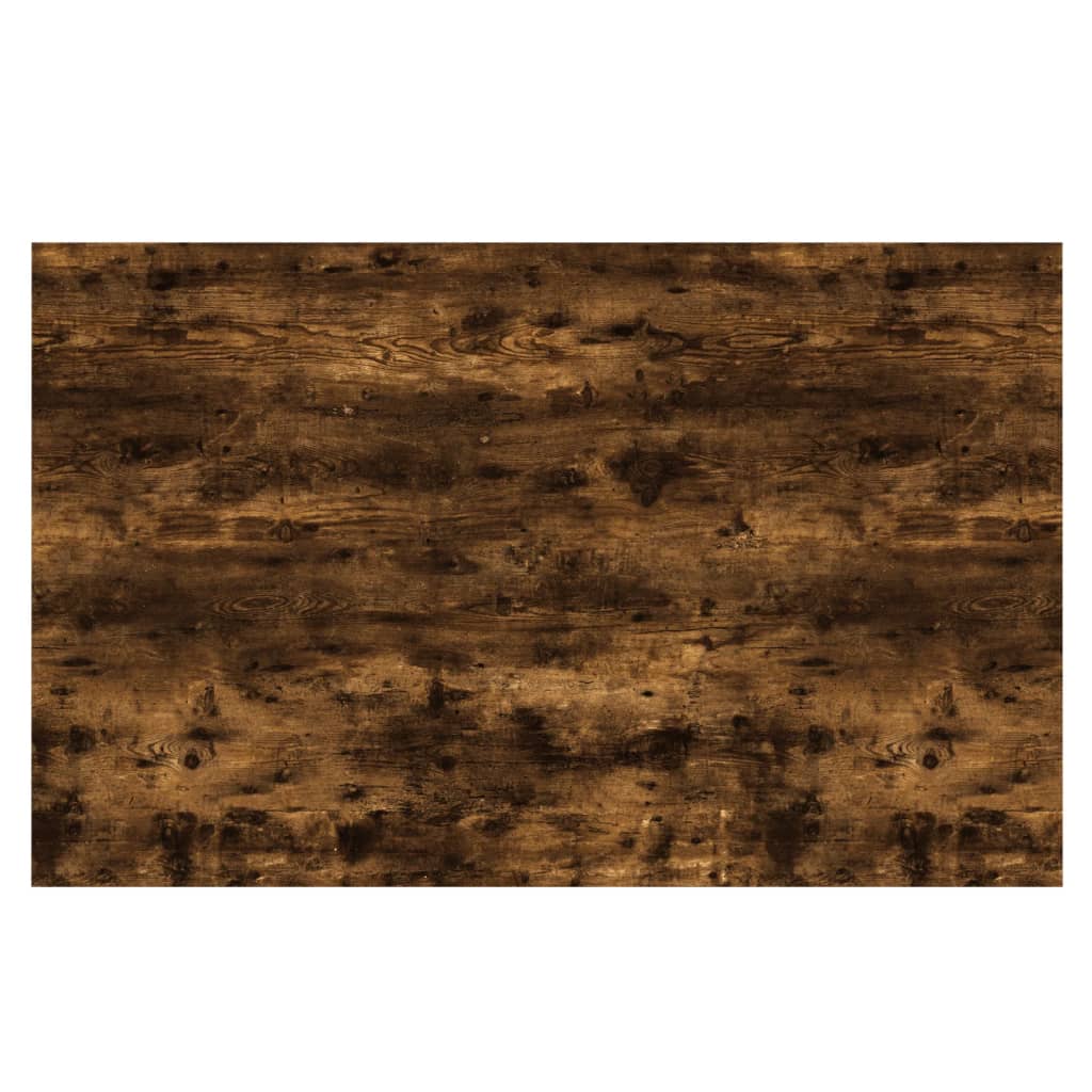 Étagères murales 4 pcs chêne fumé 80x50x1,5cm bois d'ingénierie