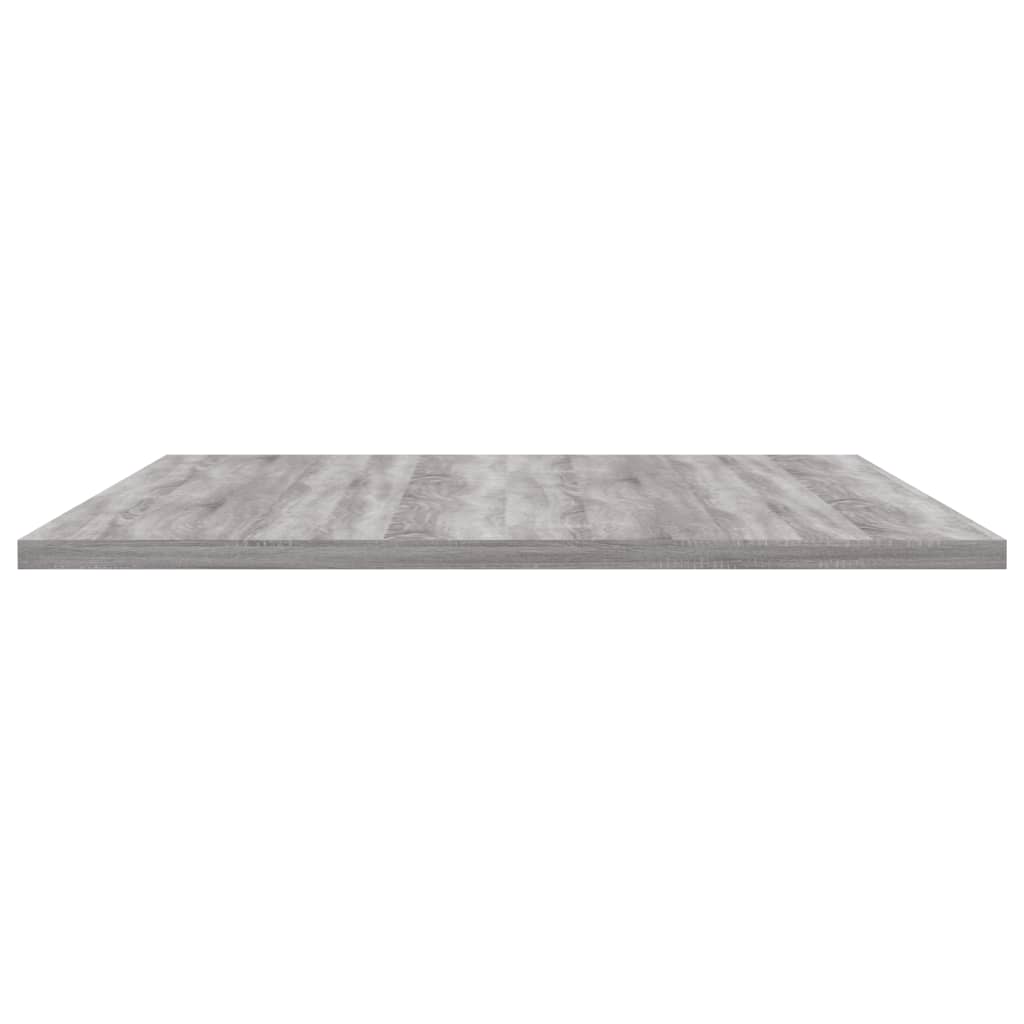 Étagères murales 4 pcs sonoma gris 80x50x1,5 cm bois ingénierie