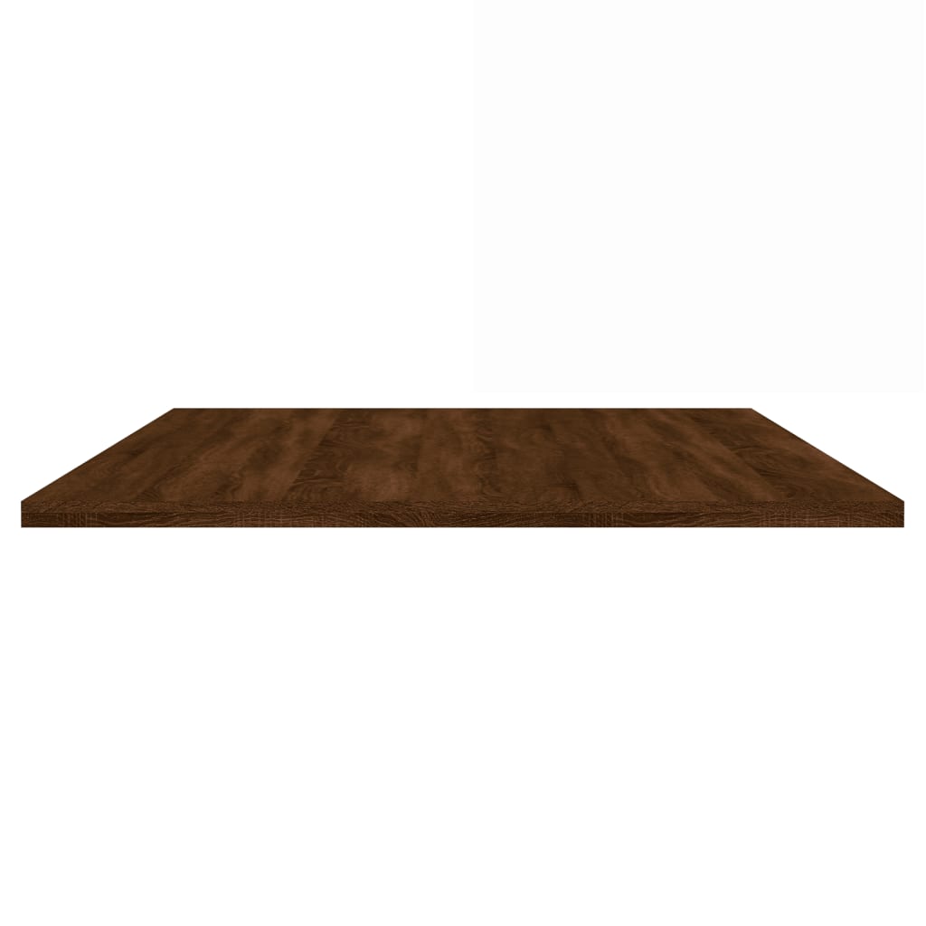 Étagères murales 4pcs chêne marron 100x50x1,5cm bois ingénierie