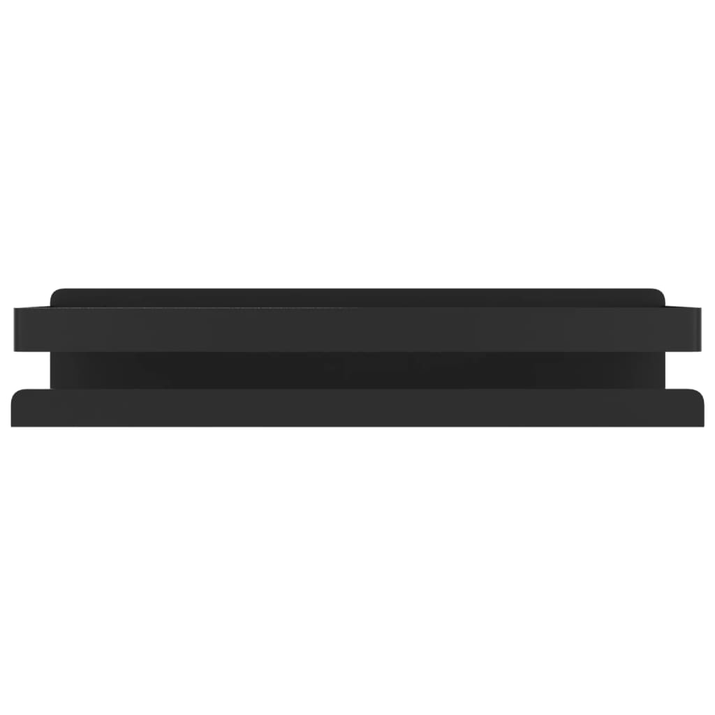 Étagère de douche noir mat acier inoxydable 304 brossé