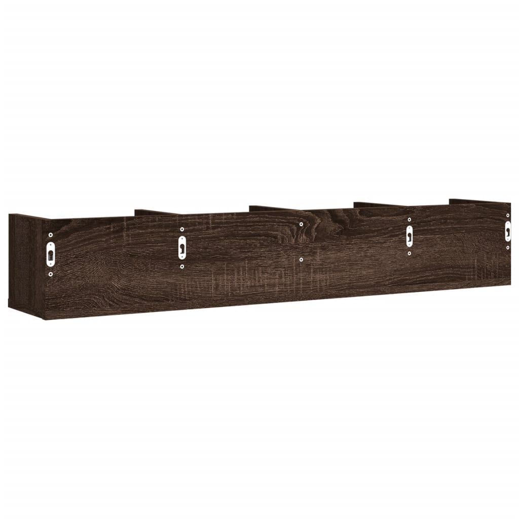 Armoire murale chêne marron 99x18x16,5 cm bois d'ingénierie