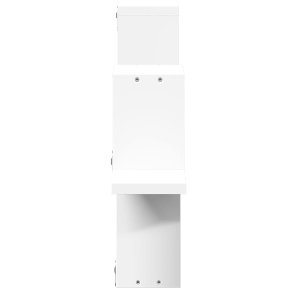 Étagère murale blanc 104,5x10x43 cm bois d'ingénierie