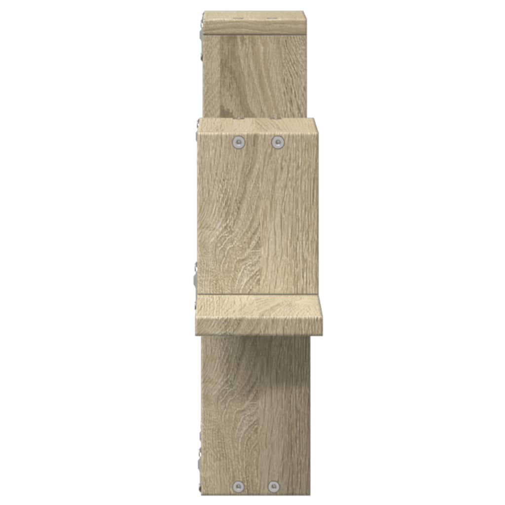 Étagère murale chêne sonoma 104,5x10x43 cm bois d'ingénierie