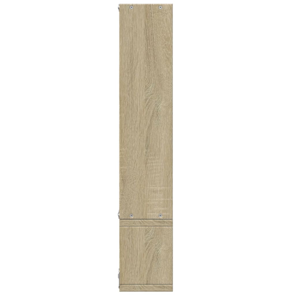 Étagère murale chêne sonoma 96x12x64 cm bois d’ingénierie