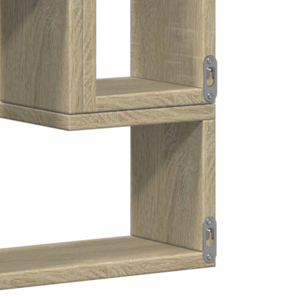 Étagère murale chêne sonoma 96x12x64 cm bois d’ingénierie