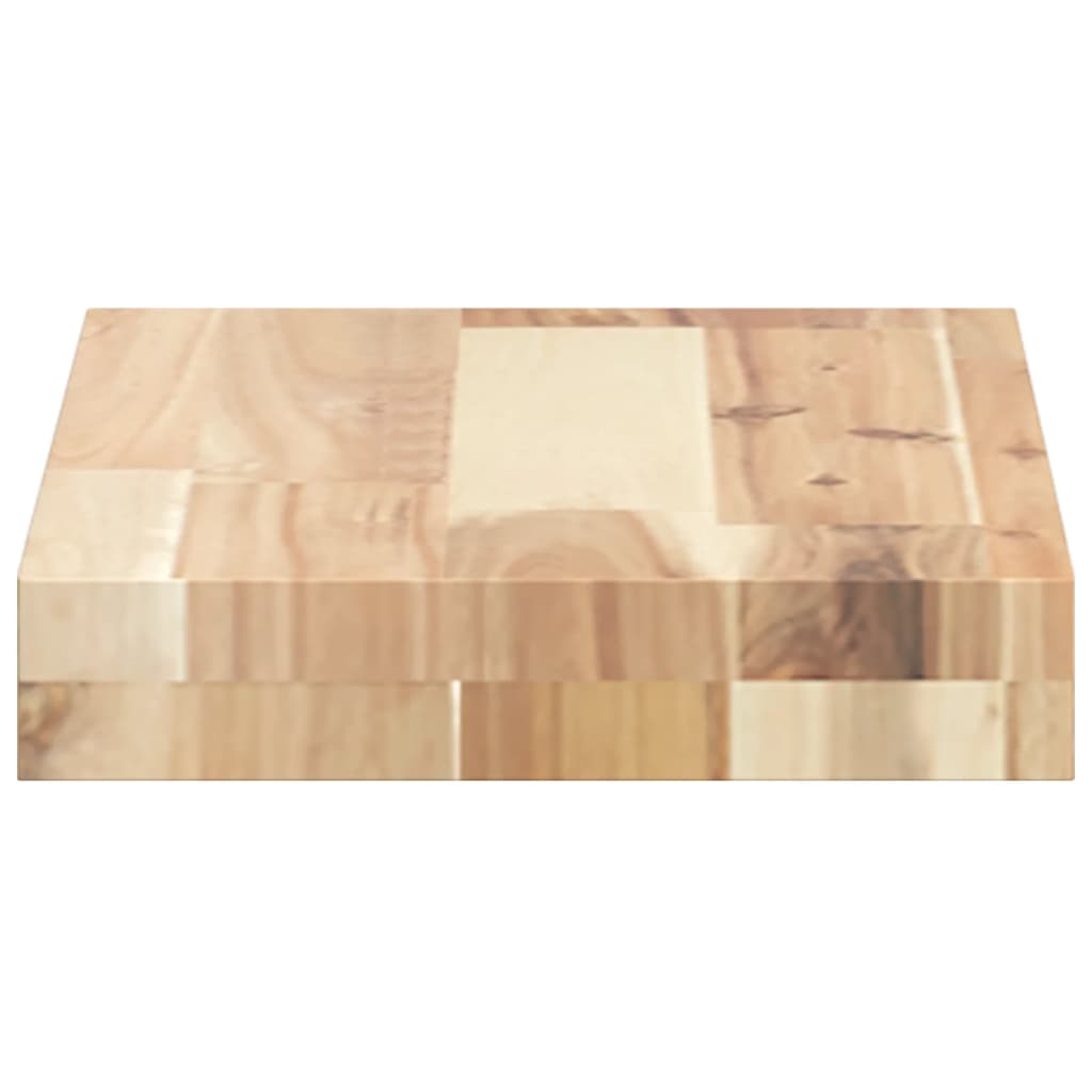 Étagère flottante 60x20x4 cm bois d'acacia massif non traité