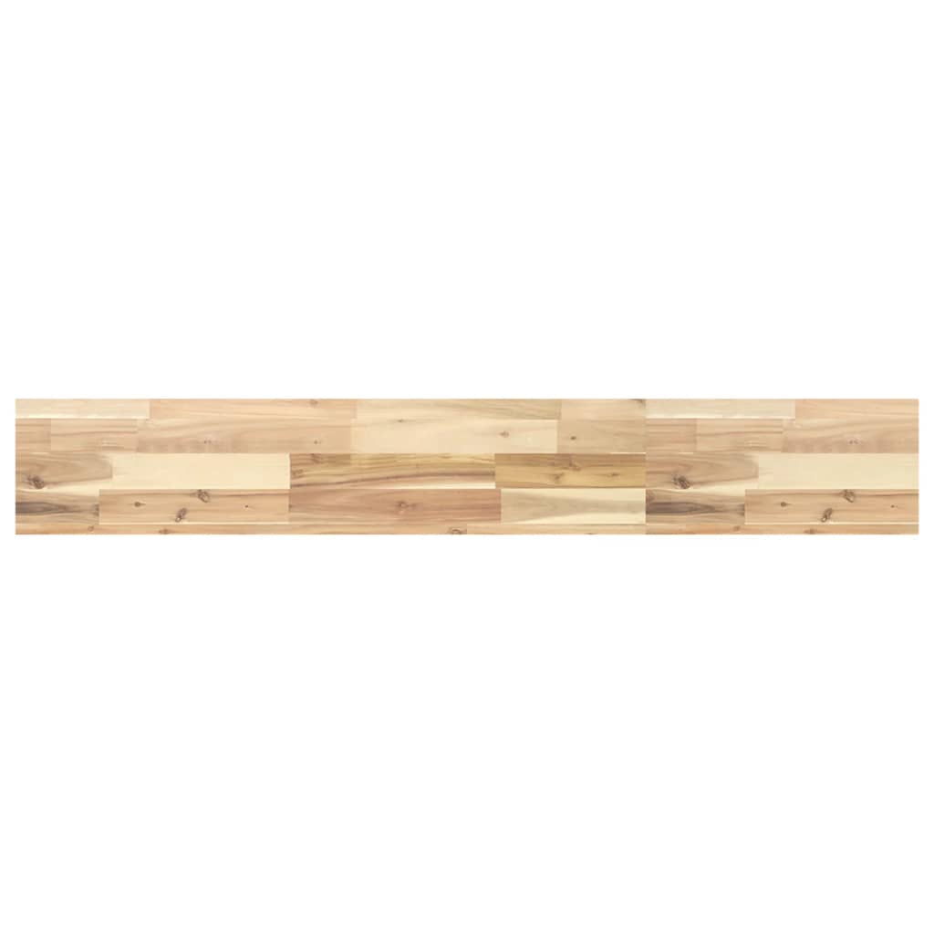 Étagères flottantes 2 pcs 140x20x4 cm acacia massif non traité