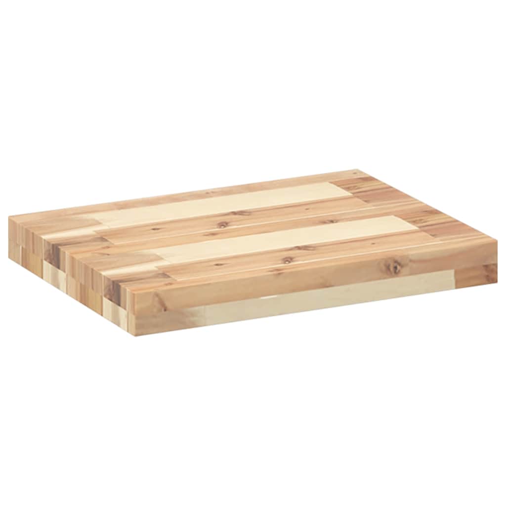 Étagère flottante 40x30x4 cm bois d'acacia massif non traité