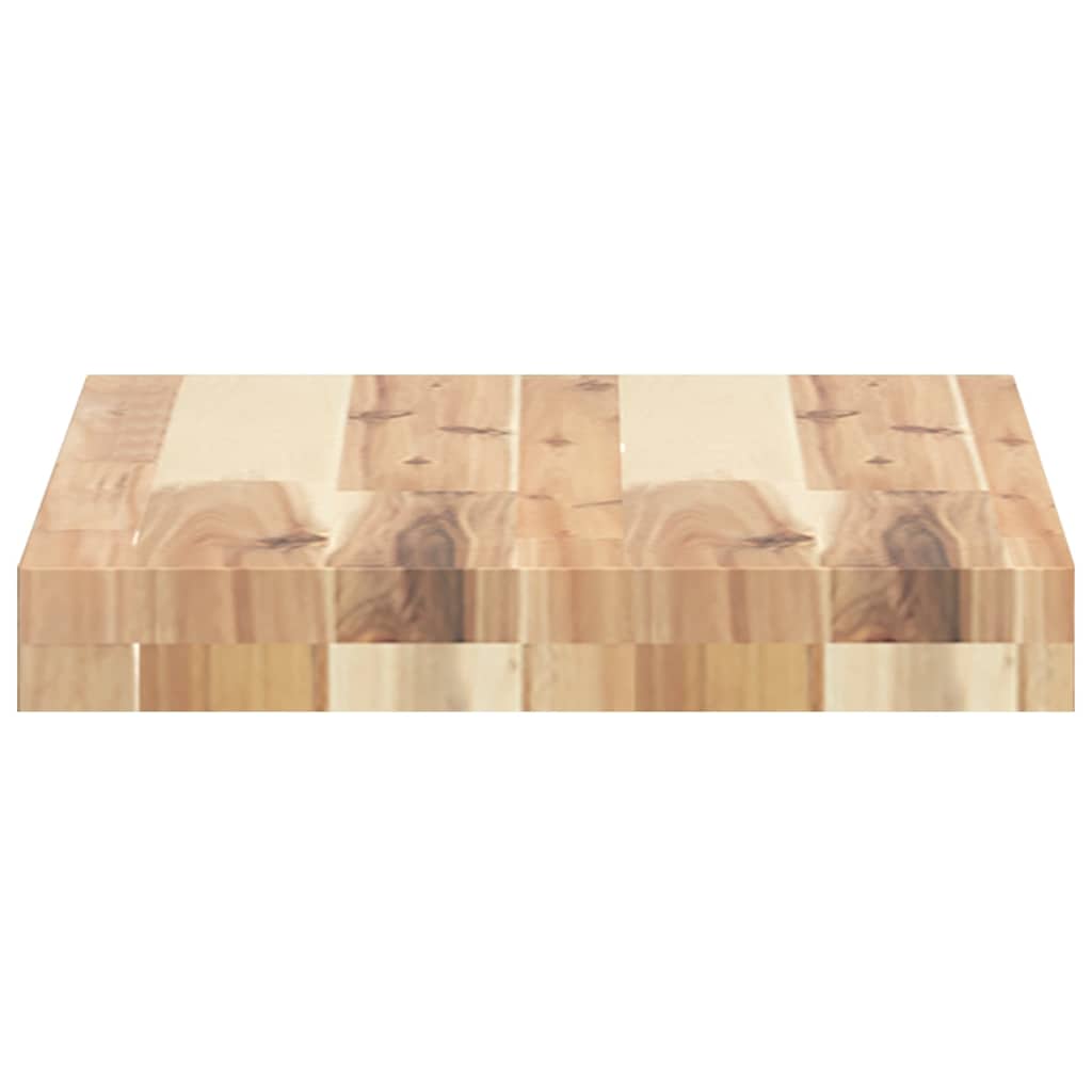 Étagère flottante 40x30x4 cm bois d'acacia massif non traité