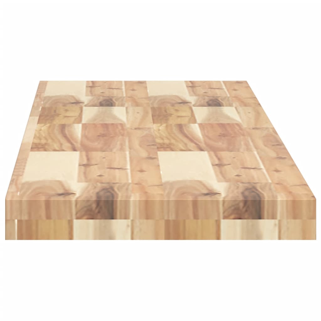 Étagère flottante 120x30x4 cm bois d'acacia massif non traité