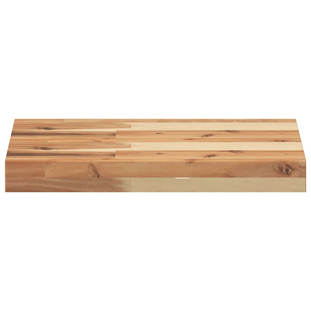 Étagère flottante 40x30x4 cm acacia massif finition à l'huile