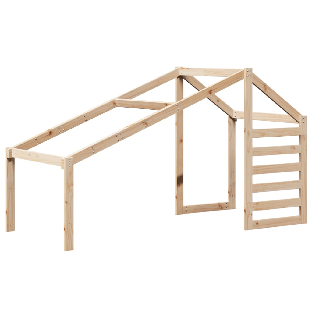 Lit superposé sans matelas 90x190 cm bois de pin massif