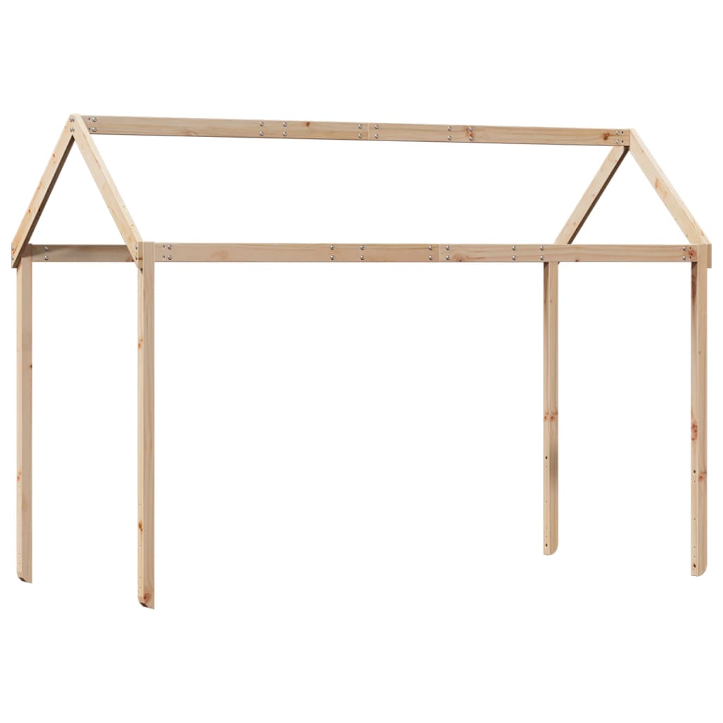 Lit superposé sans matelas 80x200 cm bois de pin massif
