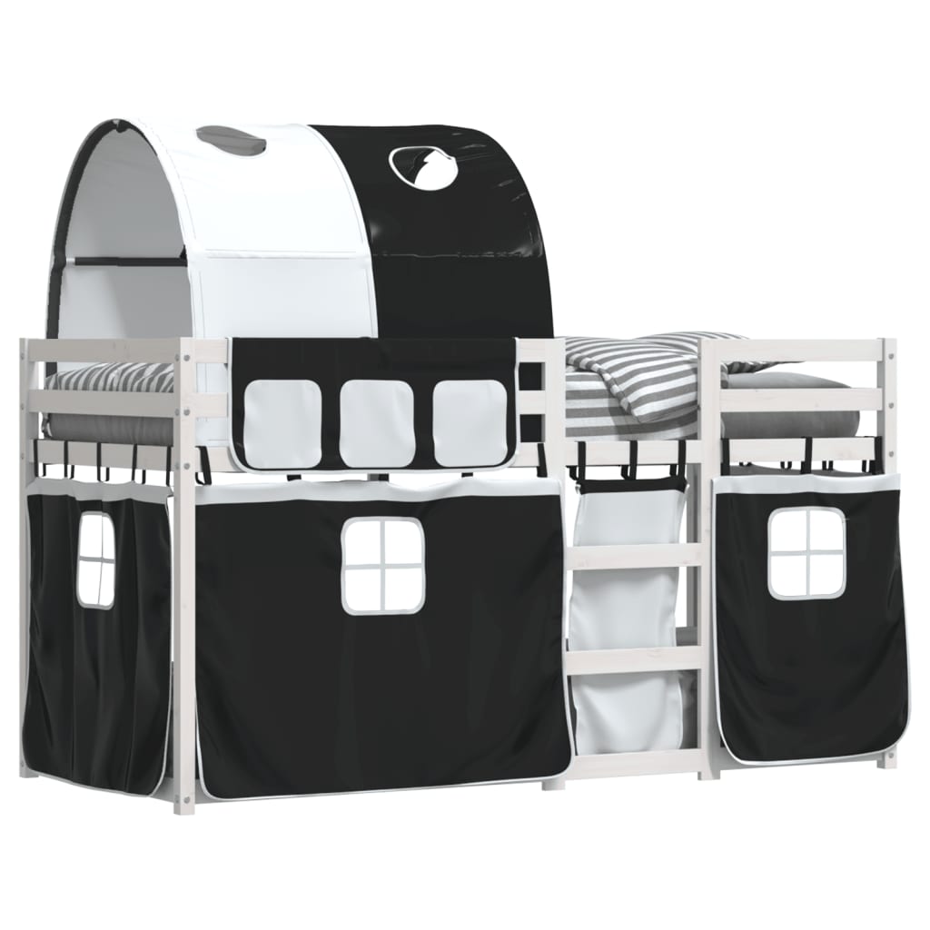 Lit superposé sans matelas 80x200 cm bois de pin massif
