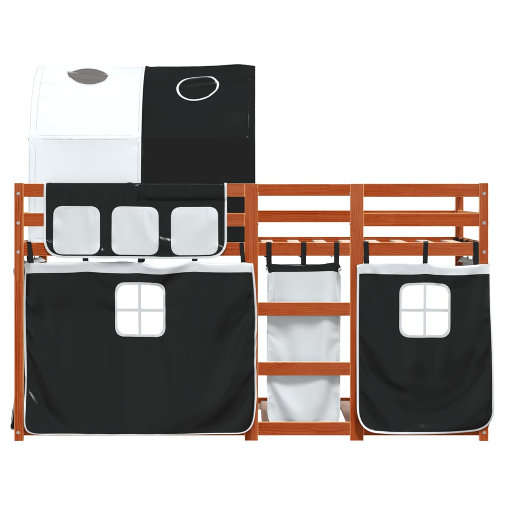 Lit superposé sans matelas 80x200 cm bois de pin massif
