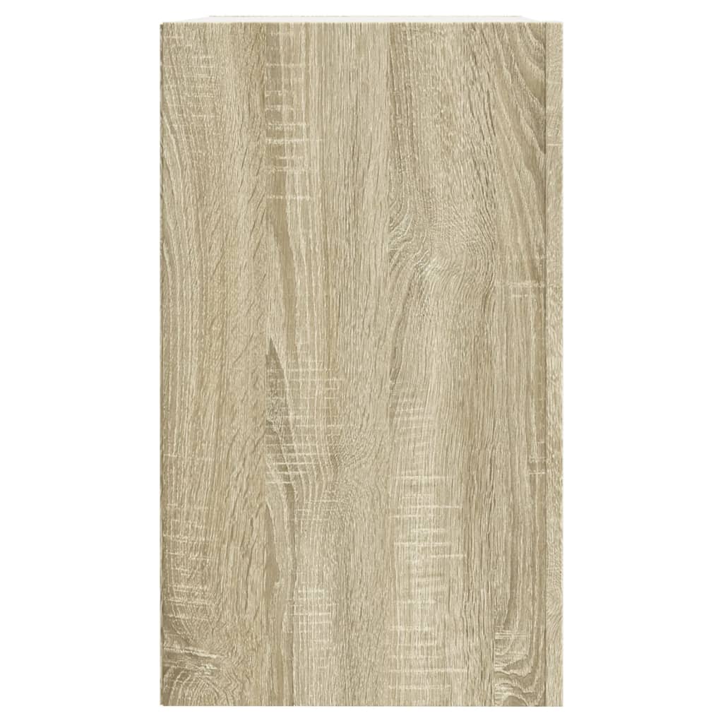 Armoire murale chêne sonoma 75x35x60 cm bois d'ingénierie