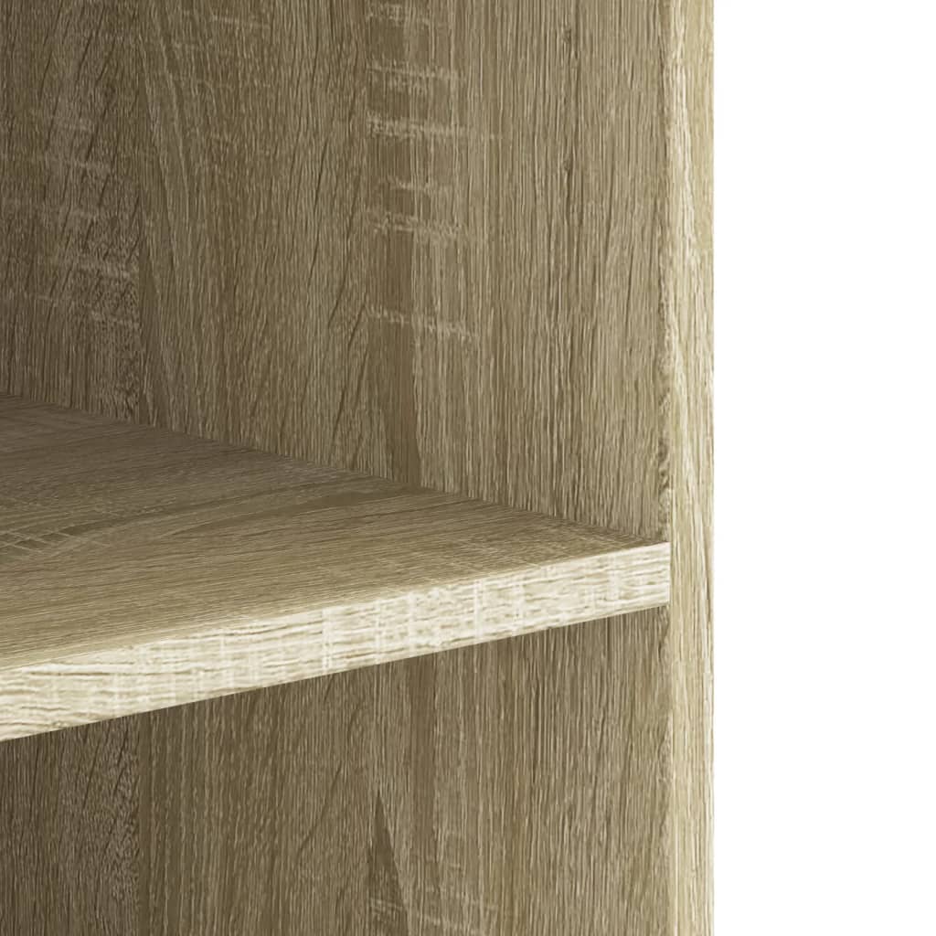 Armoire murale chêne sonoma 75x35x60 cm bois d'ingénierie