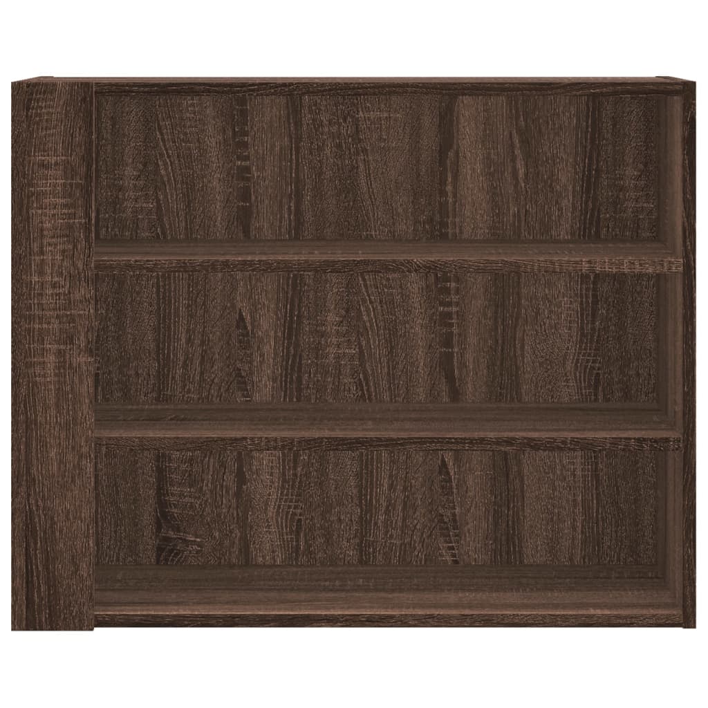 Armoire murale chêne marron 75x35x60 cm bois d'ingénierie