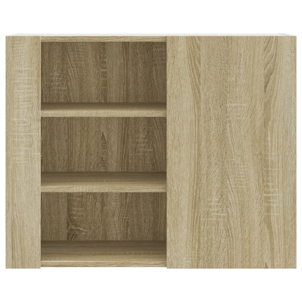 Armoire murale chêne sonoma 75x35x60 cm bois d'ingénierie