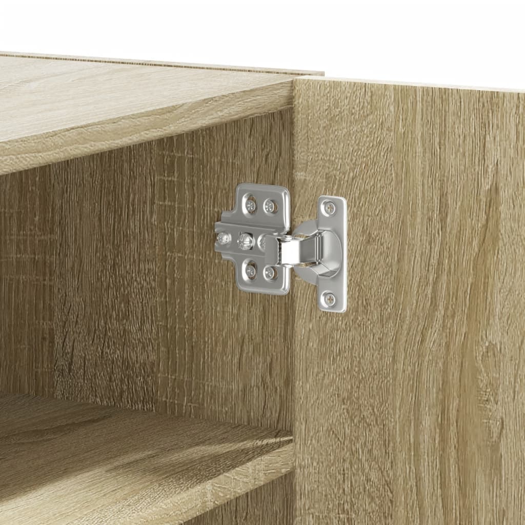 Armoire murale chêne sonoma 75x35x60 cm bois d'ingénierie
