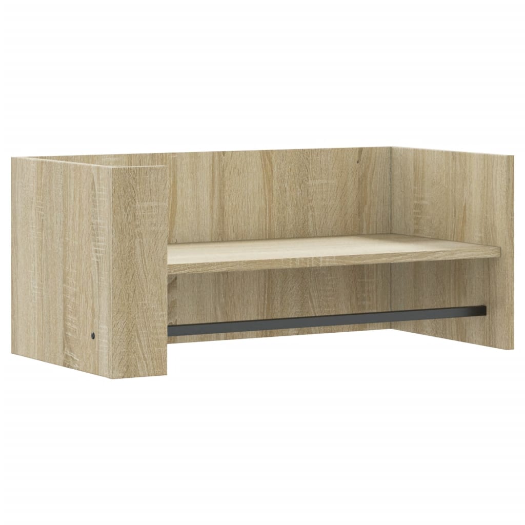 Étagère murale chêne sonoma 70,5x35x30,5 cm bois d'ingénierie
